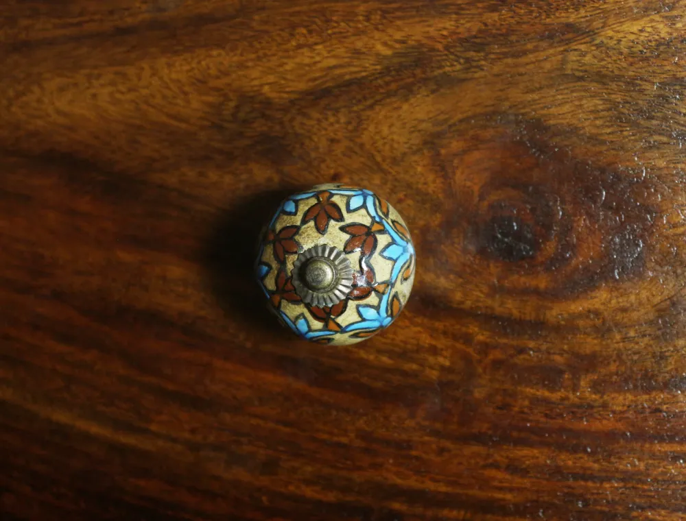 Pomos de Mueble Pintados Mano IX Arogya Earth