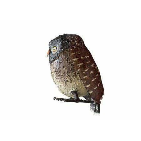 Autillo - Pájaro decorativo en metal reciclado Arrosoir & Persil
