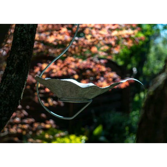 Bañera hoja colgante - Accesorio decorativo para pájaros Arrosoir & Persil