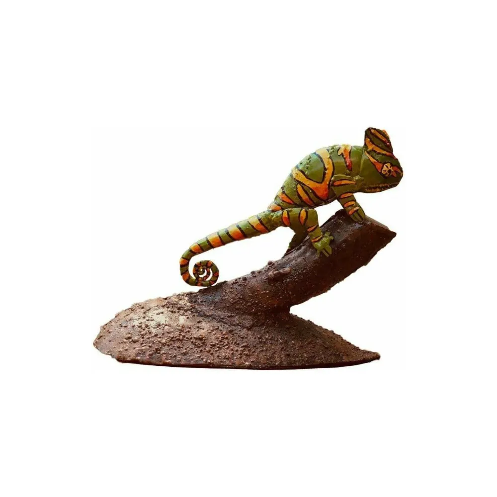 Camaleón - Animal decorativo en metal reciclado Arrosoir & Persil