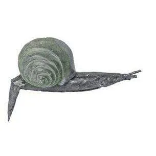 Caracol subiendo - Animal decorativo en metal reciclado Arrosoir & Persil