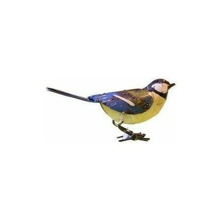 Carbonero - Pájaro decorativo en metal reciclado Arrosoir & Persil