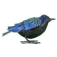 Estornino - Pájaro decorativo en metal reciclado Arrosoir & Persil