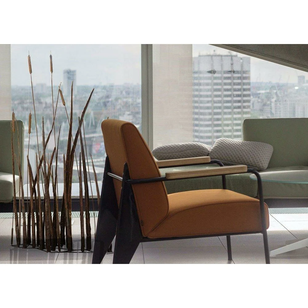 Grupo de juncos - Vegetal decorativo en metal reciclado Arrosoir & Persil