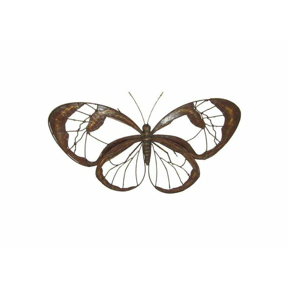 Mariposa XL - Insecto decorativo en metal reciclado Arrosoir & Persil