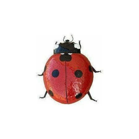 Mariquita – XL - Insecto decorativo en metal reciclado Arrosoir & Persil