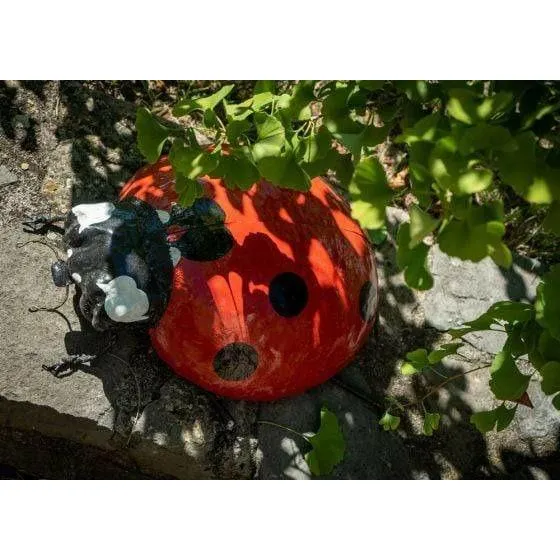 Mariquita – XL - Insecto decorativo en metal reciclado Arrosoir & Persil