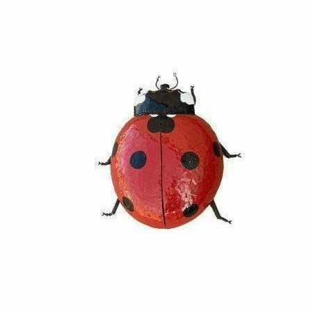 Mariquita – XL - Insecto decorativo en metal reciclado Arrosoir & Persil