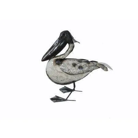Pelícano - Pájaro decorativo en metal reciclado Arrosoir & Persil