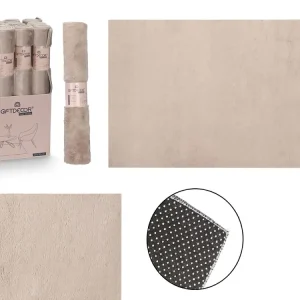 ALFOMBRA SOFT BEIGE OSCURO 60X90CM ARTEREGAL