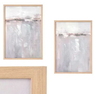 LIENZO MARCO NATURAL PUERTO 50X70CM ARTEREGAL
