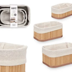 ORGANIZADOR BAMBU BLANCO ARTEREGAL