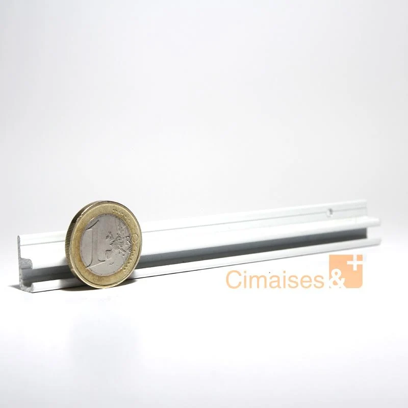 Riel superior para cuadros de techo - Riel para cuadros de techo Artiteq Blanco