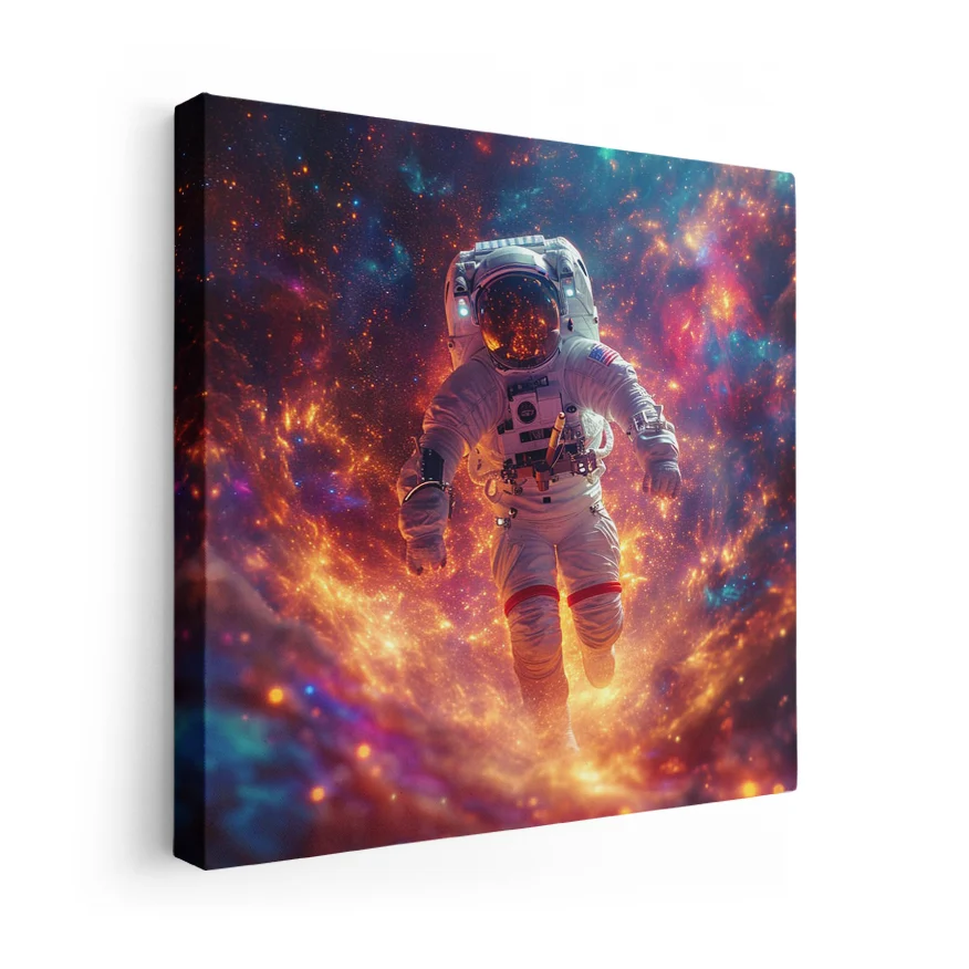 Astronauta Caminata Espacial Poster