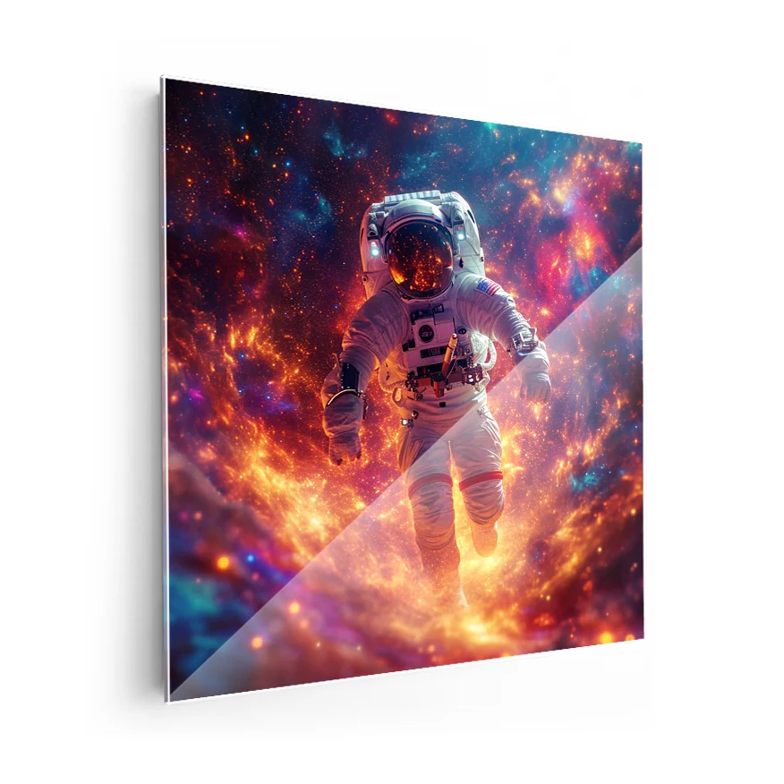 Astronauta Caminata Espacial Poster