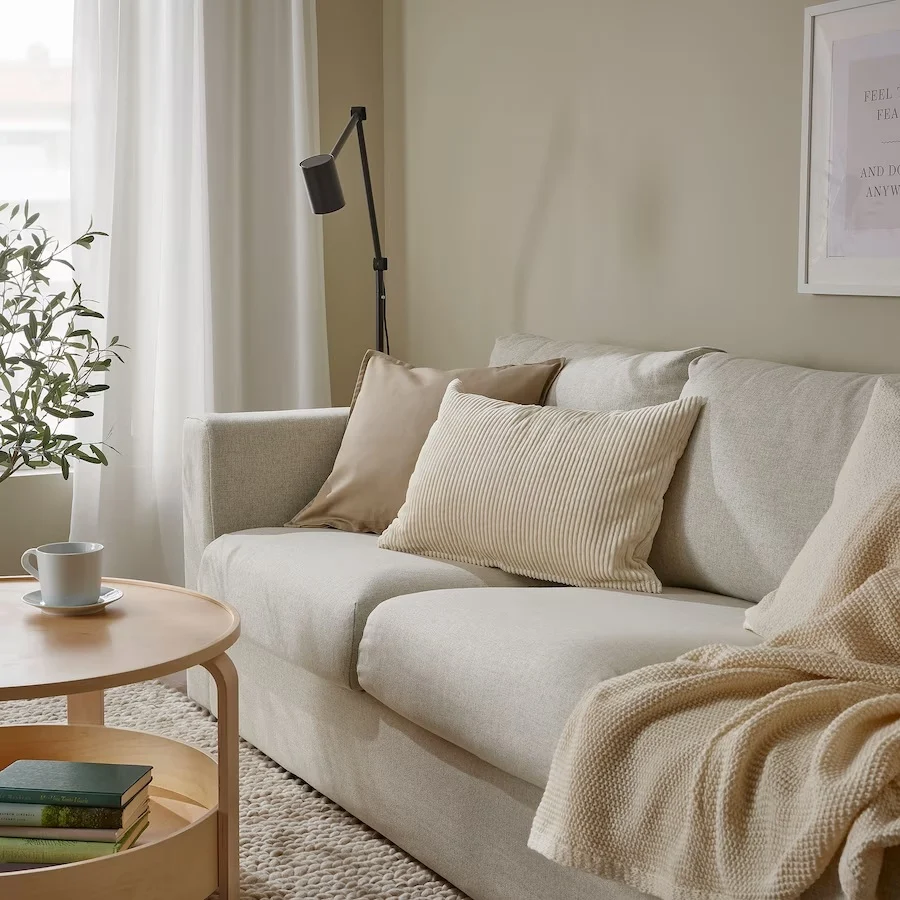 ASVEIG COJIN BEIGE 40X58CM