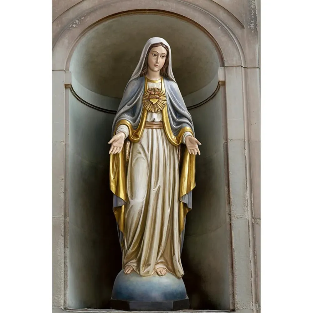 Estatua del Inmaculado Corazón de Marí de 48" Avalon Gallery
