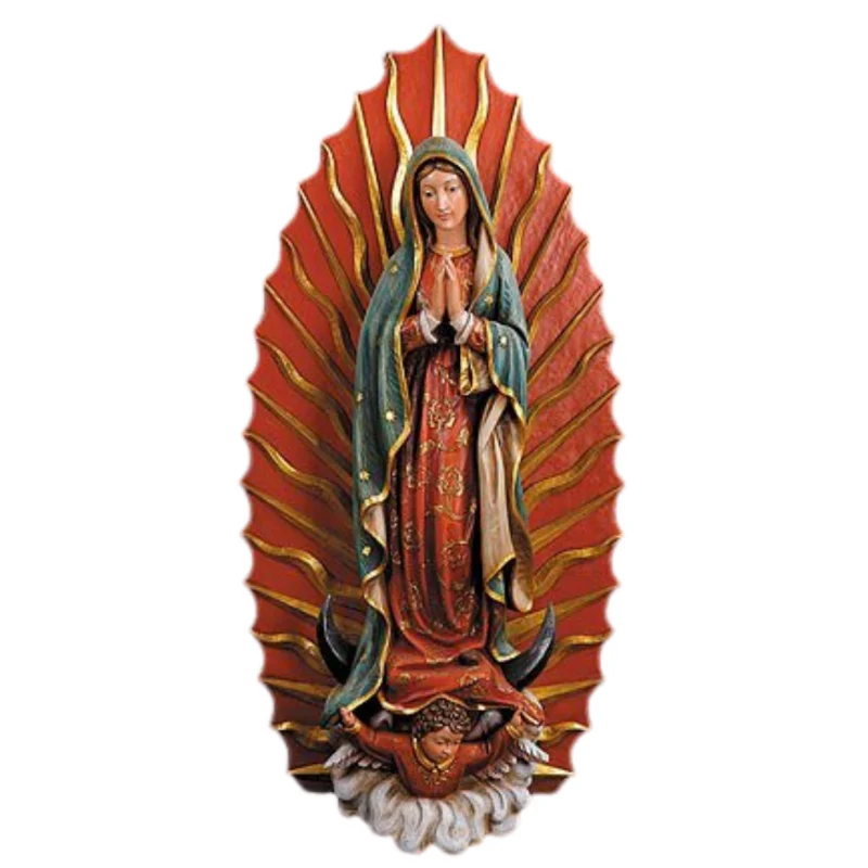 Estatua de la Iglesia de Nuestra Señora de Guadalupe de 48" Avalon Gallery