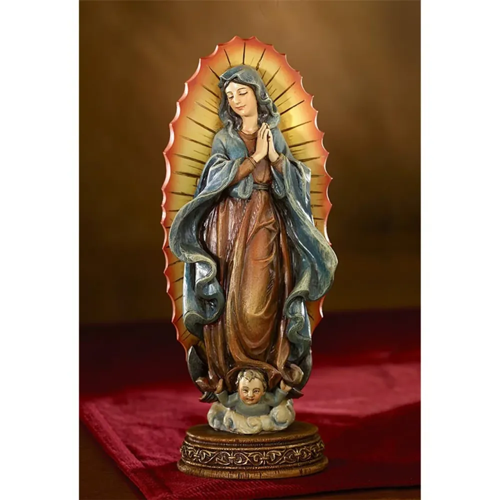 Estatua de Nuestra Señora de Guadalupe de 6" Avalon Gallery