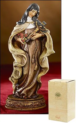 Estatua de resina de Santa Teresa Avalon Gallery