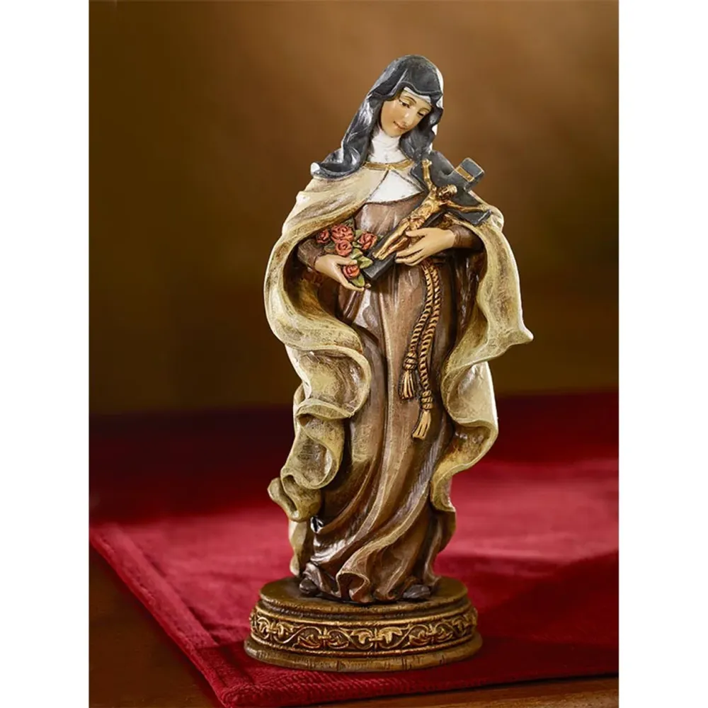 Estatua de resina de Santa Teresa Avalon Gallery