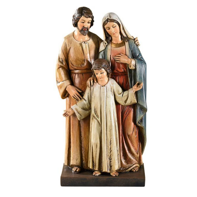 Estatua de la Sagrada Familia de 8" de alto Avalon Gallery