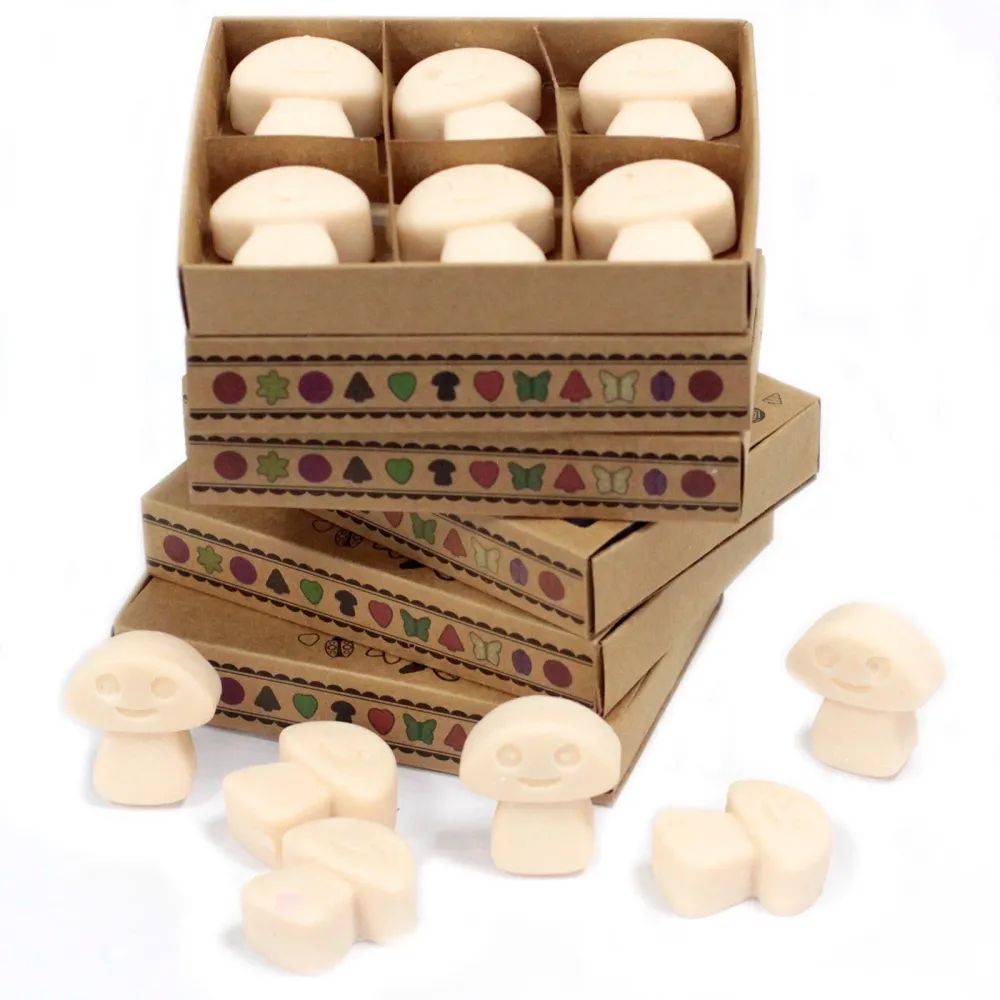 Caja de 6 Ceras de Soja – Nuez Moscada y Vainilla AWArtisan Dropship