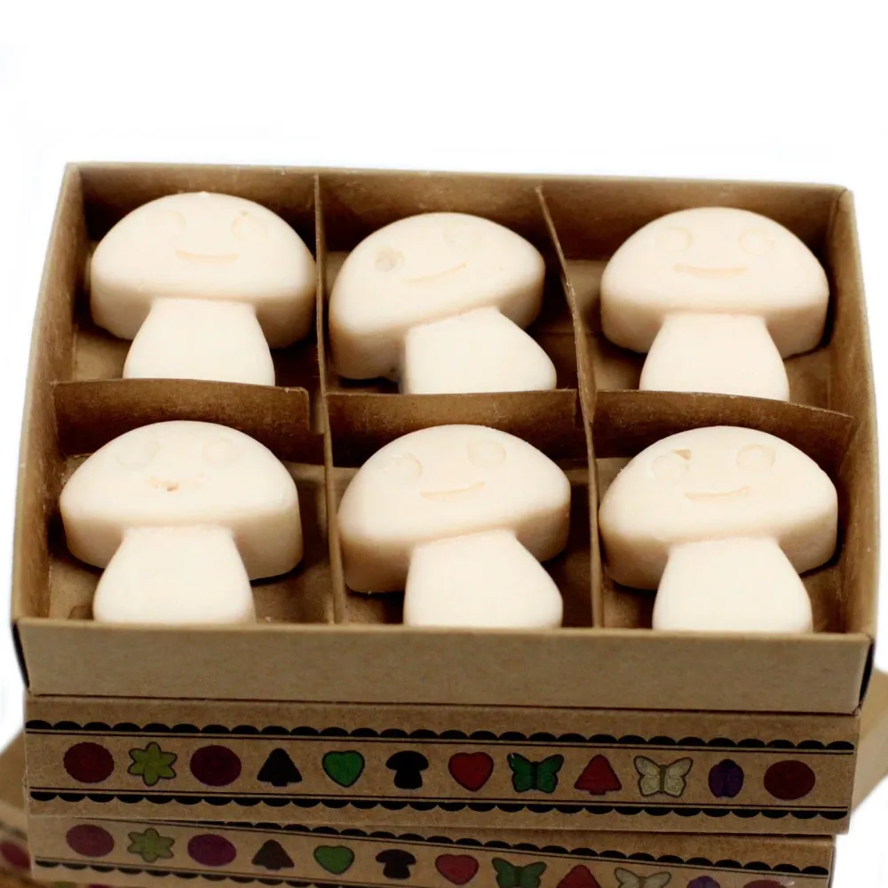 Caja de 6 Ceras de Soja – Nuez Moscada y Vainilla AWArtisan Dropship