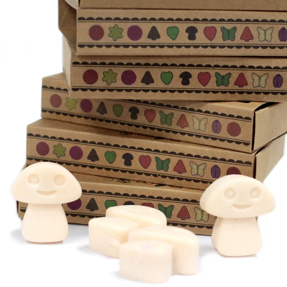 Caja de 6 Ceras de Soja – Nuez Moscada y Vainilla AWArtisan Dropship