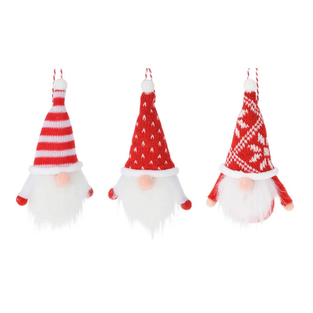 GNOMO COLGANTE ROJO Y BLANCO, MODELOS VARIADOS BASICS