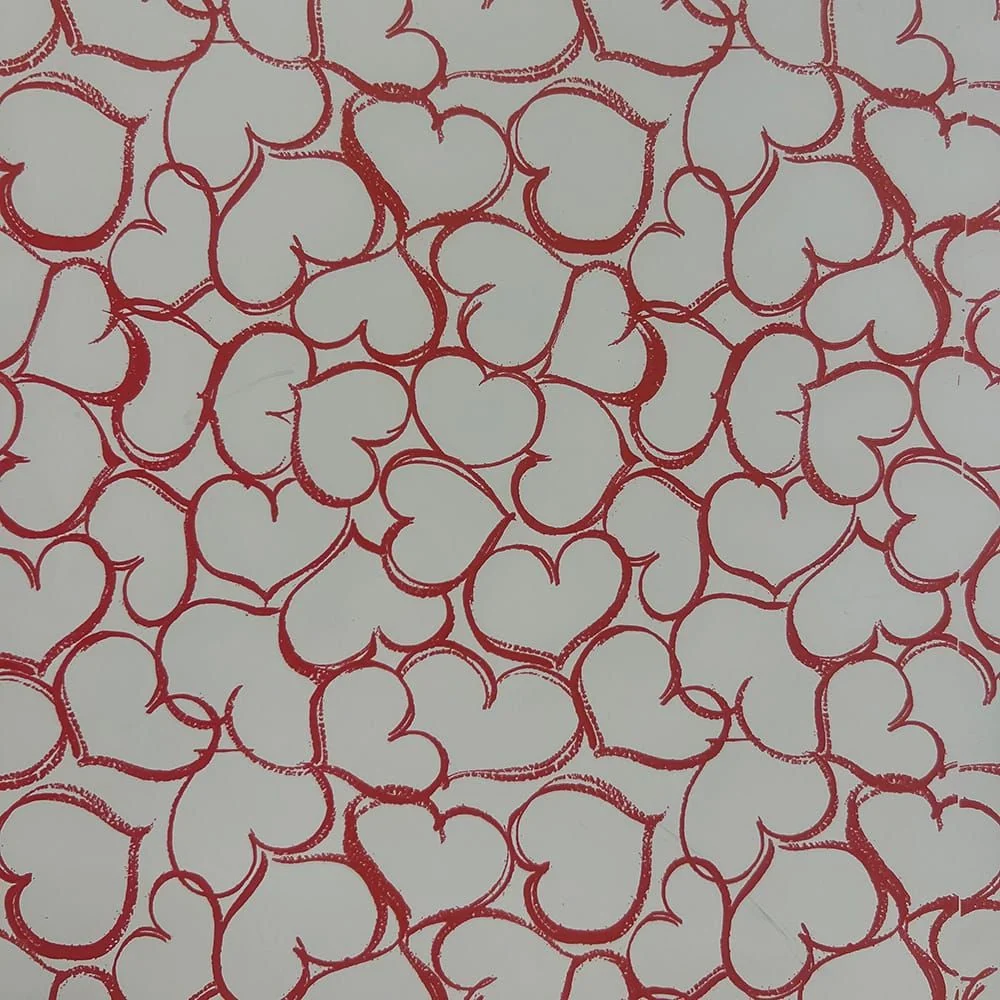 PAPEL DE REGALO CORAZONES, 70 cm x 40 m BASICS