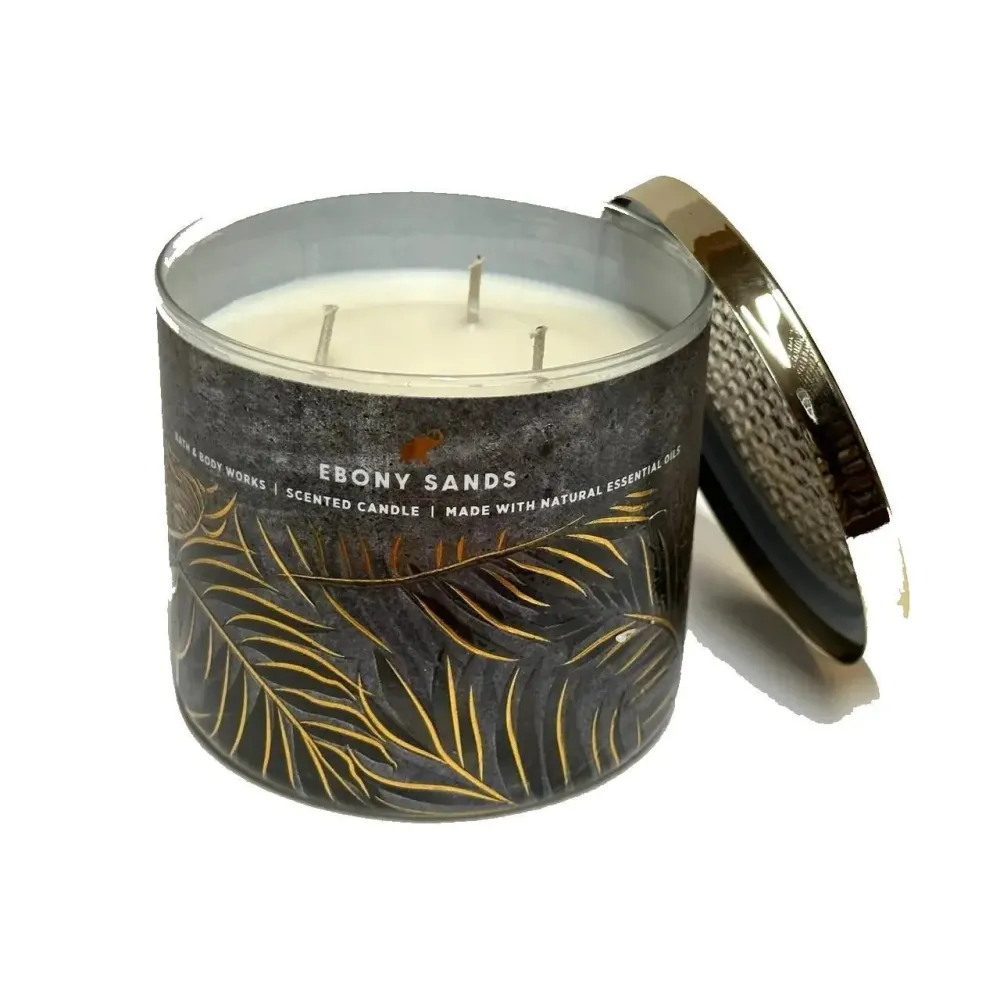 Velas Aromáticas Bath And Body Works 3 Mechas 411gr Indigo72