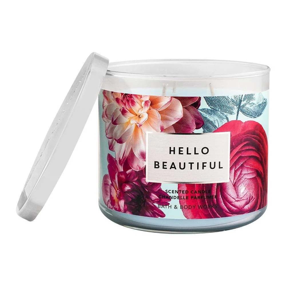 Velas Aromáticas Bath And Body Works 3 Mechas 411gr Indigo72