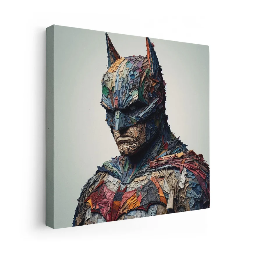 Batman Traje Tela Colores Poster