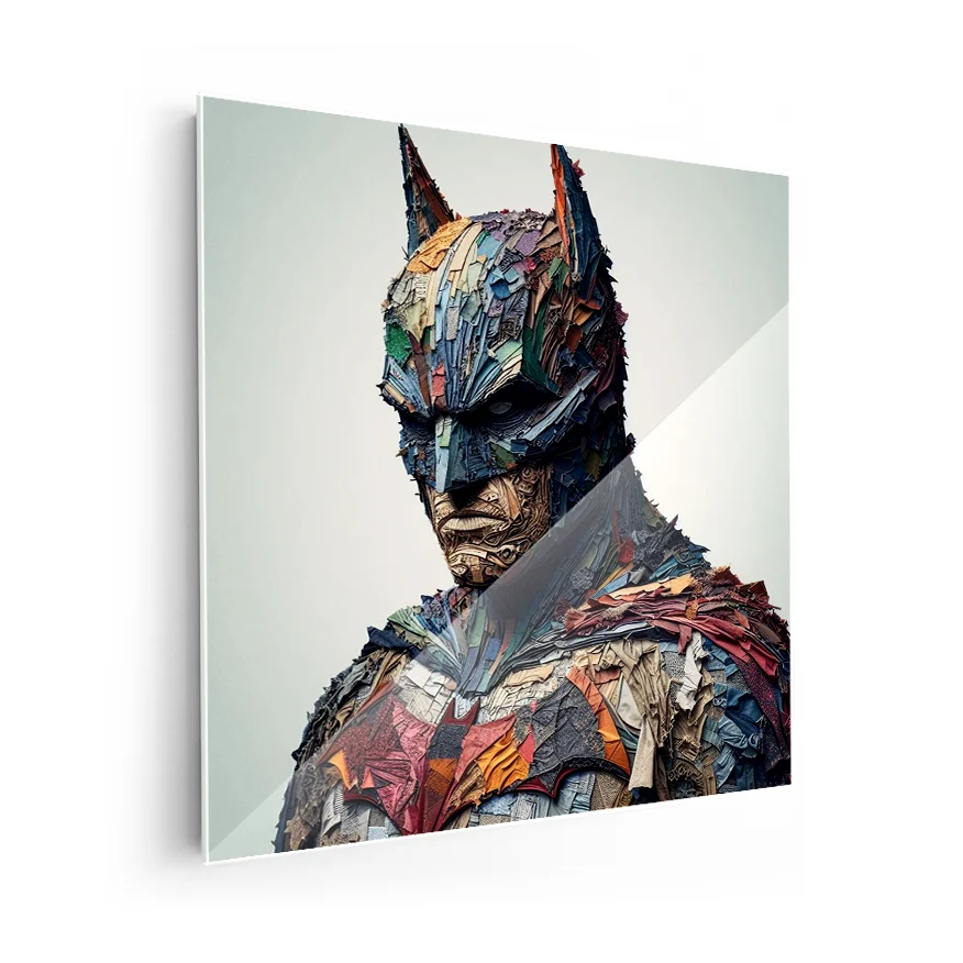 Batman Traje Tela Colores Poster