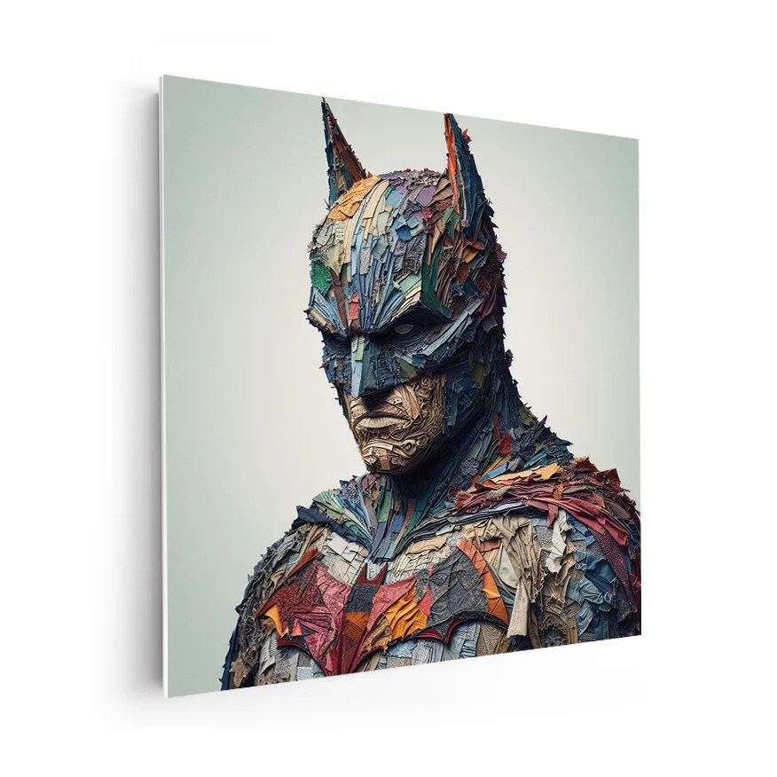 Batman Traje Tela Colores Poster