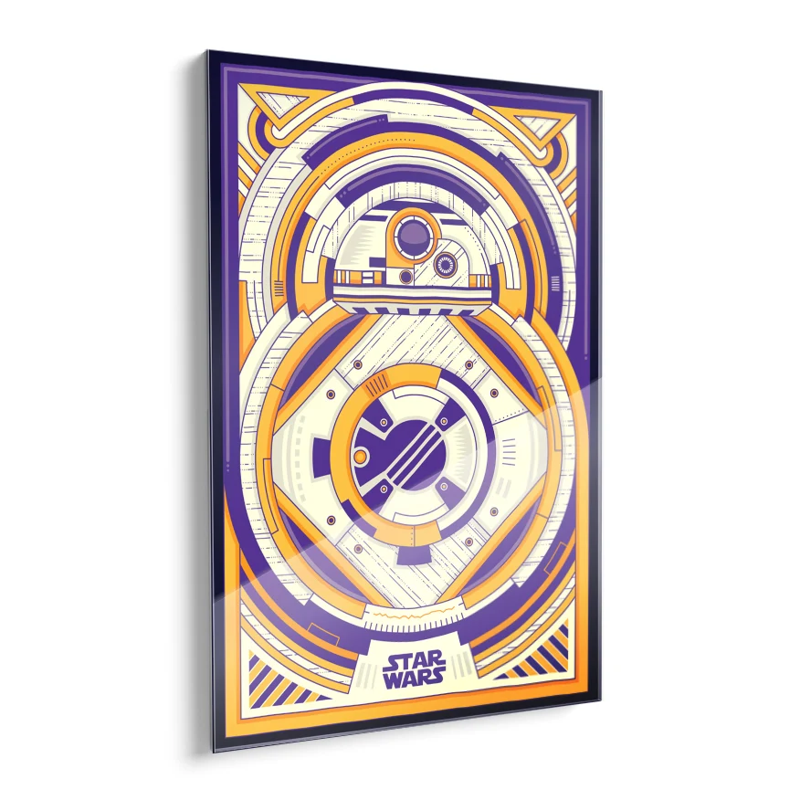 BB-8 Art Nouveau Poster