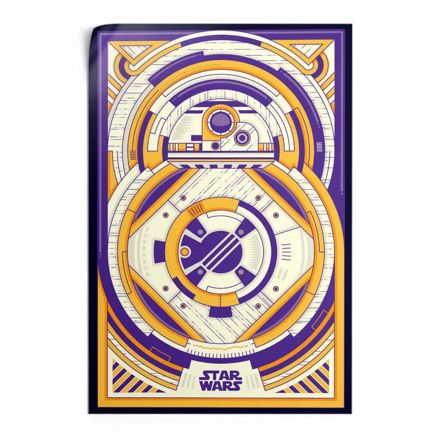 BB-8 Art Nouveau Poster