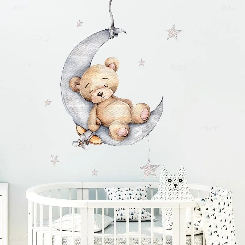 Adhesivos decorativos para pared | bebé embaucador Bébé Filou