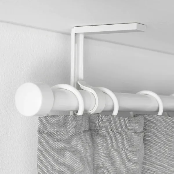 BETYDLIG SOPORTE DE PARED O TECHO DE BARRA DE CORTINA BLANCO
