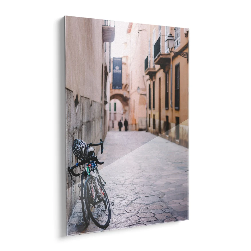 Bicicletas en la Calle Poster