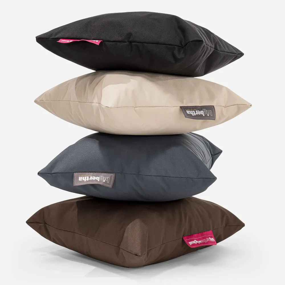Fundas de Cojín Extra Grande Exterior 70 x 70cm - Kaki Kaki Big Bertha Original
