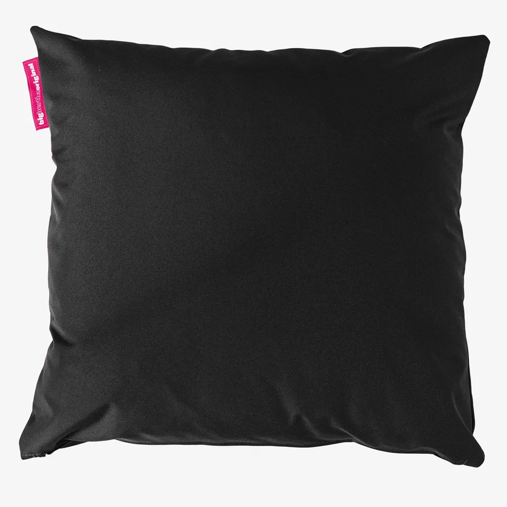 Fundas de Cojín Extra Grande Exterior 70 x 70cm - Negro Negro Big Bertha Original