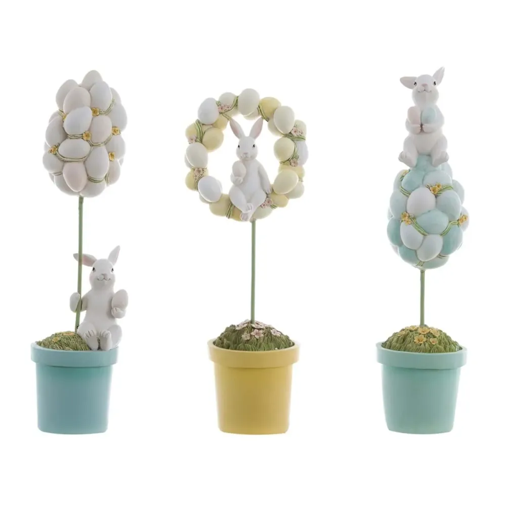 Decoración pascua macetas Maceta BlancMariclo