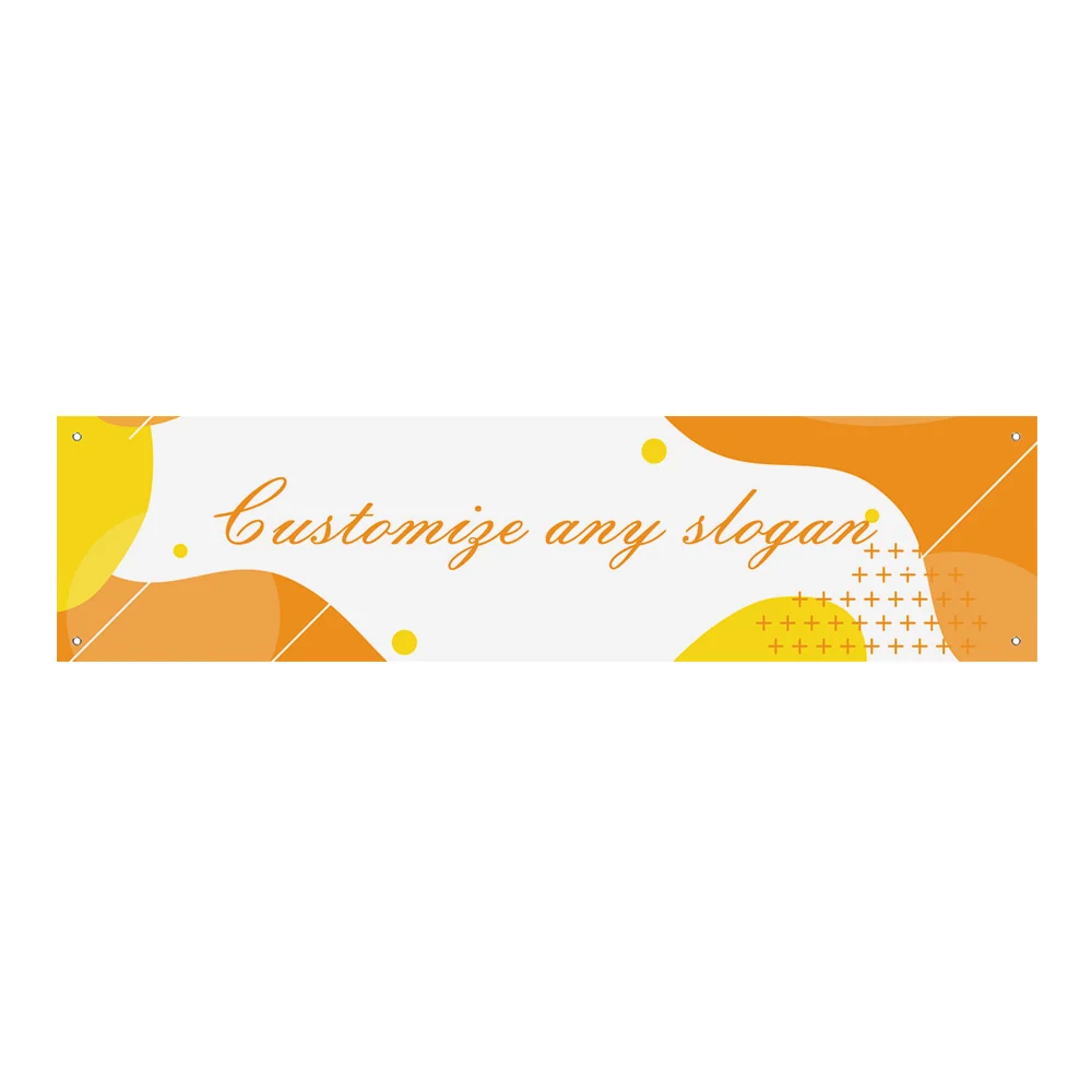Banner de actividades para festivales y celebraciones culturales (horizontal) personalizado con patrón foto texto 120x30cm...