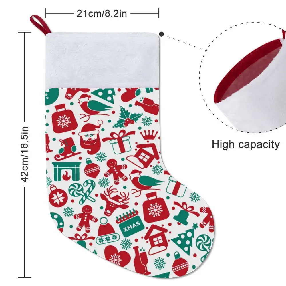 Inmortaliza Tu Recuerdo | Calcetín de Navidad Personalizado blank-online-Personalizar ahora