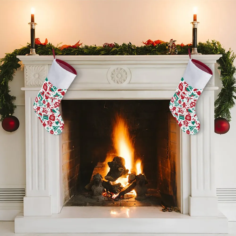 Inmortaliza Tu Recuerdo | Calcetín de Navidad Personalizado blank-online-Personalizar ahora