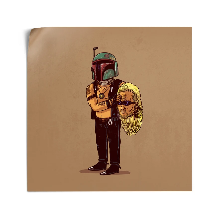 Boba Fett Desenmascarado Poster