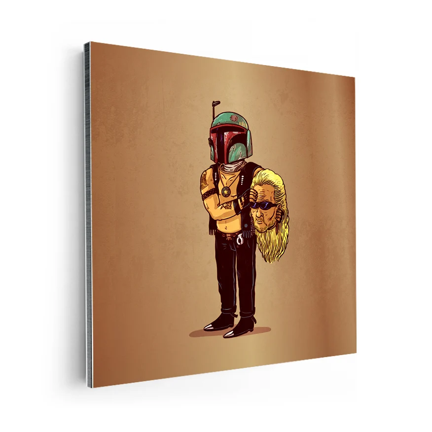 Boba Fett Desenmascarado Poster