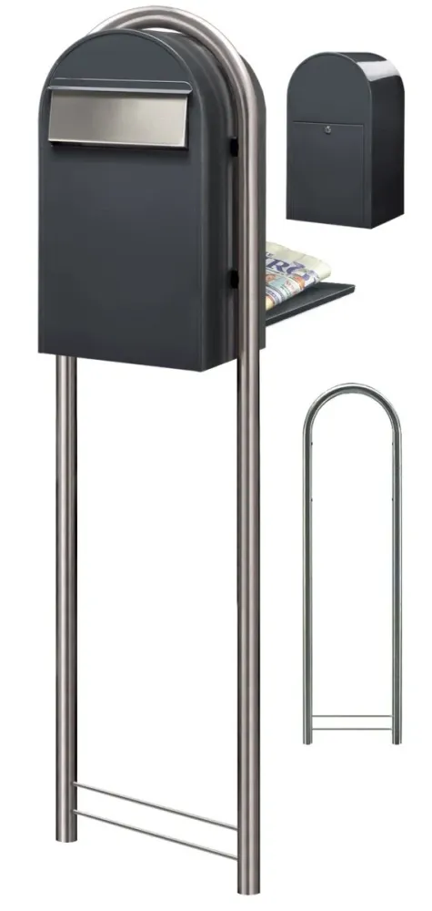 Bobi Grande B RAL 7016 gris oscuro